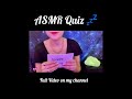 ASMR Quiz Sneak Peek | German/Deutsch #shorts