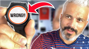 What to do if your Garmin data is wrong. Why is my Garmin watch not working?