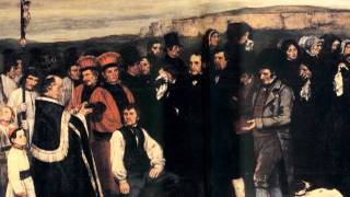 Courbet, Burial at Ornans
