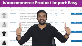 How to Import Single and Bulk Product Import in Woocommerce | Import Woocommerce Products CSV File !