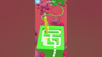 stacky dash lvl 47 gameplay all games #shorts #stackydash #allgames #viralvideo