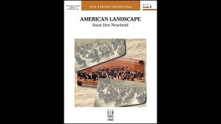 American Landscape by Soon Hee Newbold - Orchestra (Score and Sound)