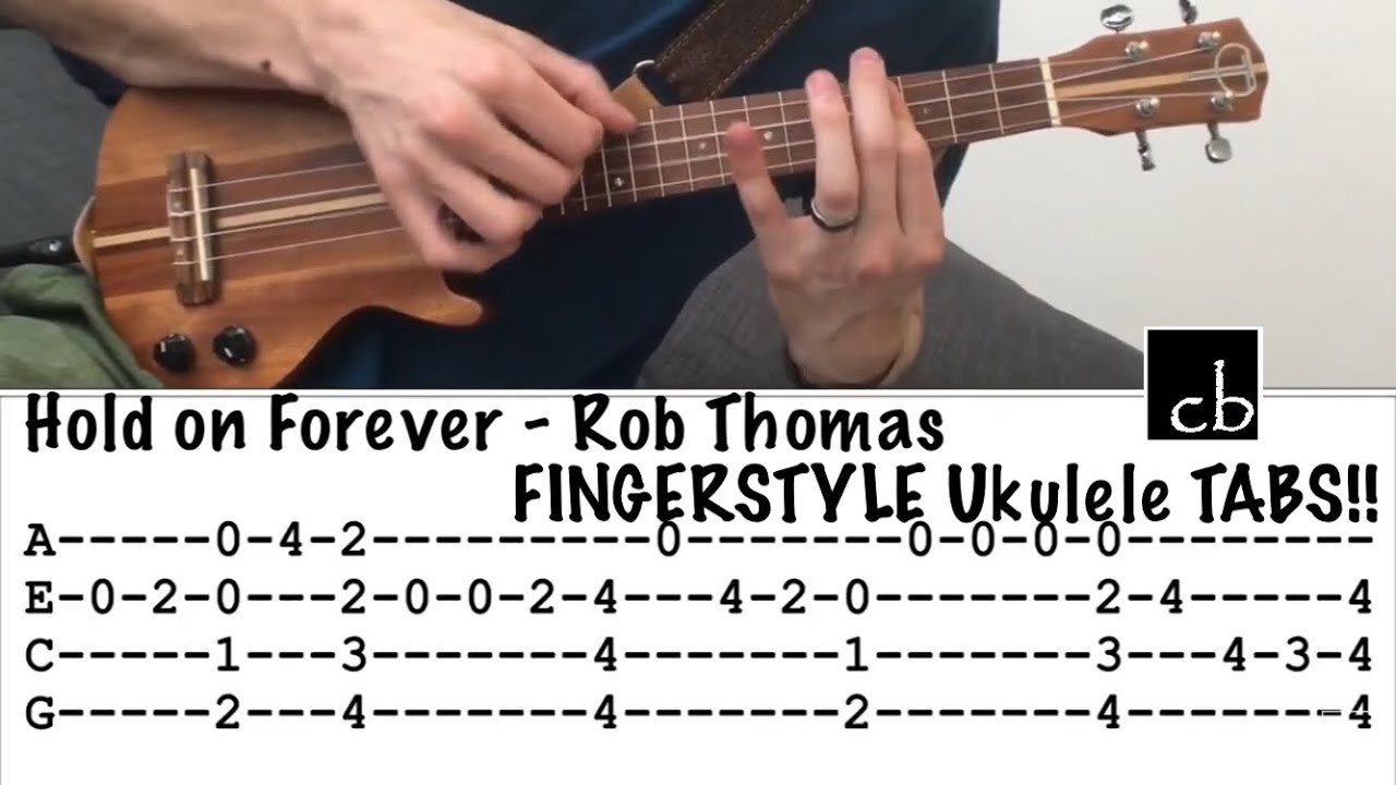 HOLD ON FOREVER Rob Thomas FINGERSTYLE Ukulele TUTORIAL YouTube Hold on forever rob thomas fingerstyle ukulele tutorial youtube