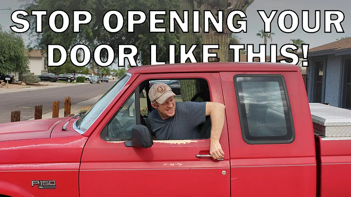 Broken Interior Door Handle Replacement | F150  Bronco | 1992 1993 1994 1995 1996 | Door Latch