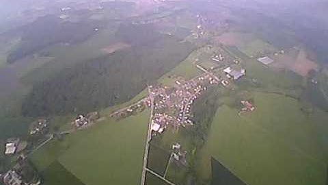 High Altitude testflight with (modded) Eachine H8 Mini