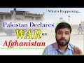 Pakistan Declares OPEN WAR on Afghanistan! Airstrikes Hit Kabul – Taliban Retaliates 