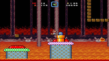 Sarasaland Adventure v4.0 (SMBX) - Cinderflame Catacombs (8-4; Desert Special Level)