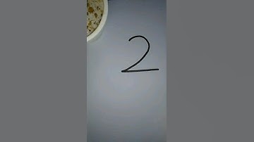 How to draw crow from number 2 very easy #drawing #art #shorts