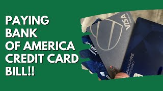 How Do I Pay My Bank Of America Credit Card Bill?