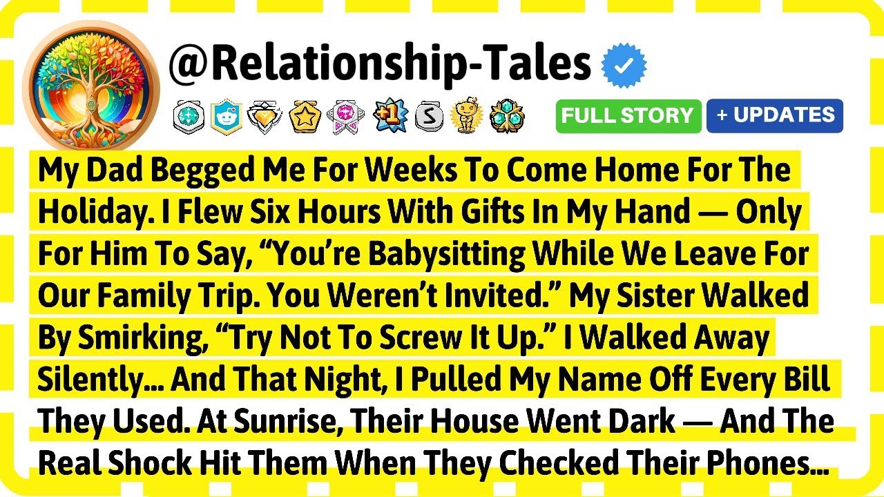 Отец неделями умолял меня приехать домой на праздник. Я летал шесть часов с ним — Лучшие истории ...