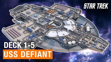 Star Trek:  Inside the USS Defiant Deck 1-5