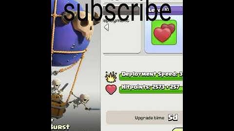 dropship from lvl1 to lvl 18 in 30 sec #clash of clans #shorts