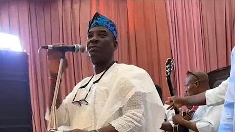 K1 DE ULTIMATE PERFORMANCE AT OIL & GAS MOGUL C.E.O GASTAB (SAHEED OBA MOBIL) SON WEDDING CEREMONY 