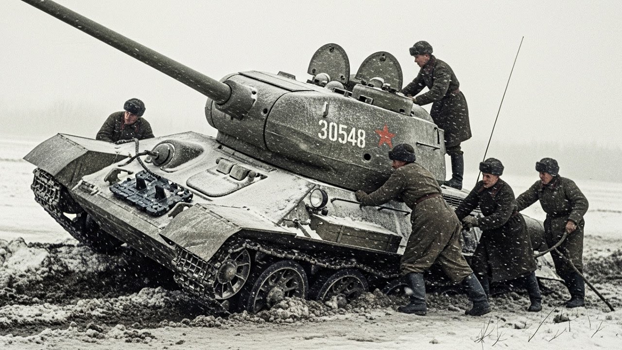 Com'era crudele la vita di un carrista nel T-34 durante l'inverno?