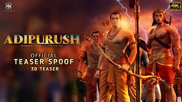 Recreated Adipurush 3D  Animation Vfx Teaser Spoof, Hindi