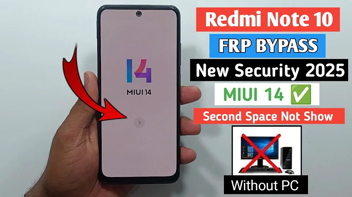 Redmi Note 10 Miui 14 Frp Bypass - Apps Not Disable/Unlock Google Ac Lock New Method 2025 Without Pc