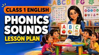 English Lesson Plan: PHONICS (Class 1) | Foundational Literacy & 5E Model