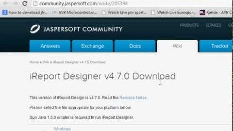 Java prog#113. Reports : Jasper iReports: Getting started Download and installation