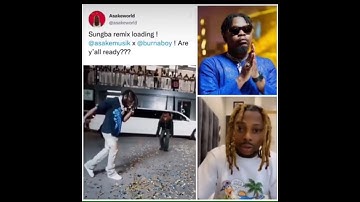 Thumbnail of Burnaboy African Moonwalk In Sungba Remix With Asake Olamide YBNL Artiste