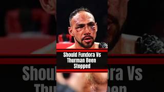 Keith Thurman Desputes Fundora Stoppage! #reaction #boxing #sebastianfundora #keiththurman #boxer
