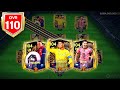 Road to 110 ovr ultimate team upgrade ft messi ronaldo mbappe belligol