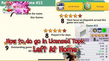 Game Dev Tycoon - Netflix - How to Create a Good License Left At Home with Rewards