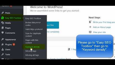 Easy SEO Toolbox Keyword Density Tutorial