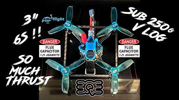 6S 3" SharkByte HD FPV PickPocket By BQE - Vlog - Maiden Flight