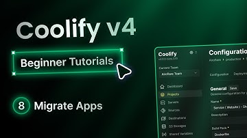 Migrate applications deployed using Coolify to a new server • 2025
