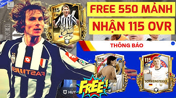 🔥 CÁCH NHẬN 550 MẢNH • FREE 115 OVR | XẾP HẠNG CÁC CẦU THỦ NGON VÀ NÊN ĐỔI TUẦN 3 FC MOBILE 