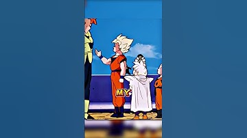 Goku meets Android 16 #dragonballz