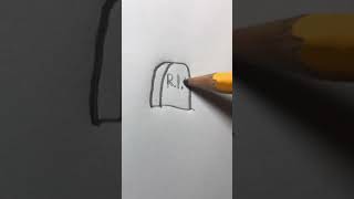 The right vs wrong way to draw a gravestone