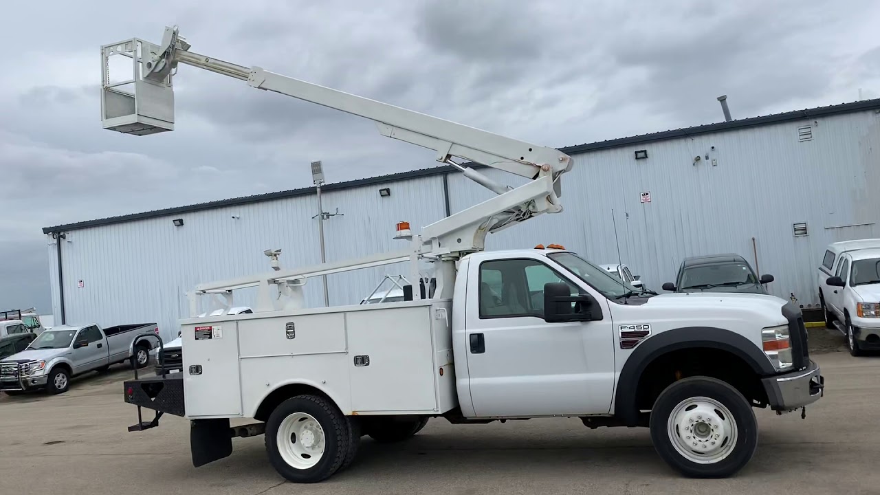 2008 Ford F450 Bucket Truck YouTube
