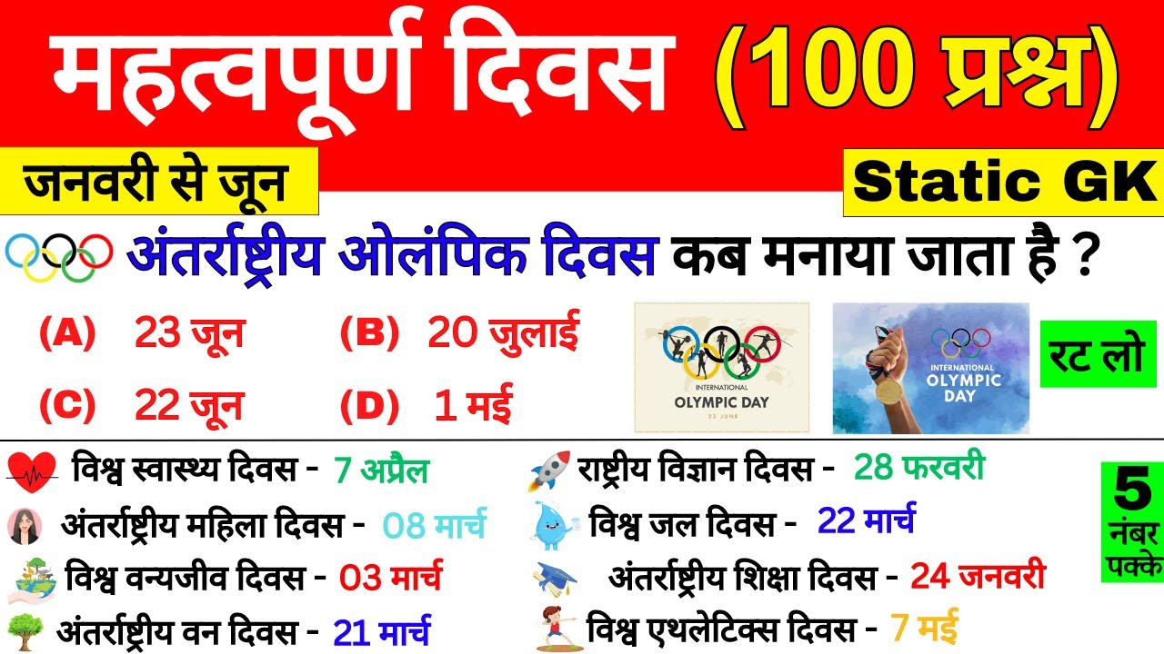 दिवस और थीम 2024 फ़रवरी | Days and Themes 2024 February | Divas aur Theme 2024 | Current Affairs 2024