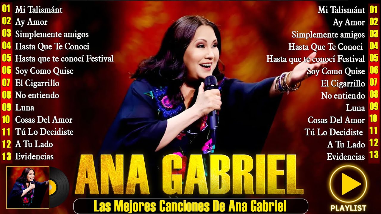 ANA GABRIEL SUS MAS HERMOSA CANCIONES (50 GRANDES EXITOS) ~ ANA GABRIEL MIX 2026