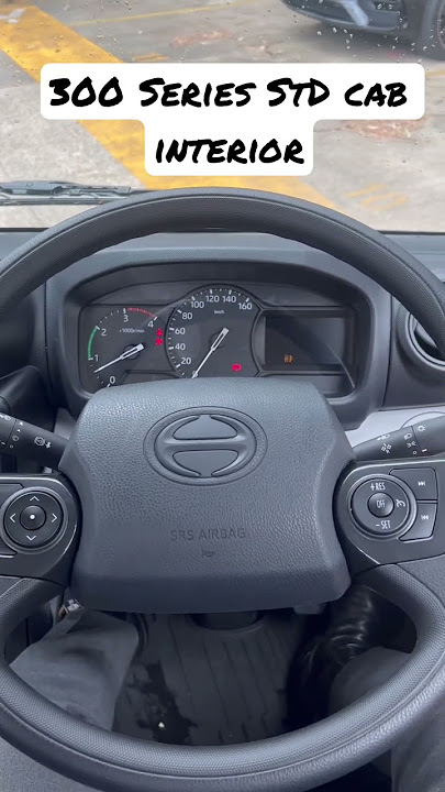 300 Series Hino Standard Cab View & start up