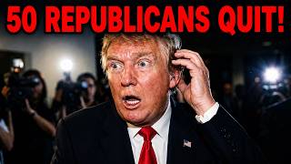 MASS EXODUS! 50 Trump Republicans QUIT CONGRESS in ONE DAY — "We Are DONE With Him?!"