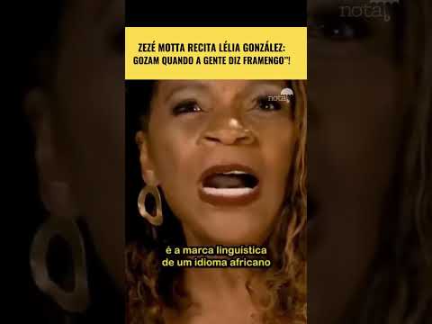 Zezé Motta e o “Framengo” com R mesmo