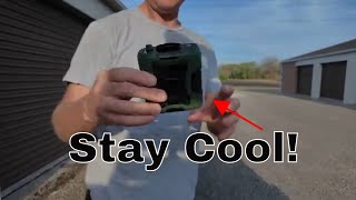 Shirt Waist Fan Review | Personal Cooling | Keeping Cool at Work