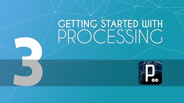 Processing tutorial - 3 - Drawing an ellipse