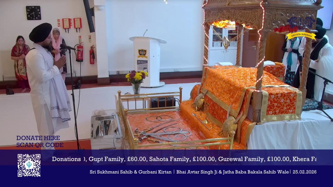 Sri Sukhmani Sahib & Gurbani Kirtan | Bhai Avtar Singh Ji & Jatha Baba Bakala Sahib Wale| 25.02.2026