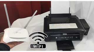 Cómo conectar e imprimir por WIFI en Epson L355-Configuración Paso a Paso.