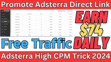How to get Free Website Traffic with SparkTraffic - adsterra - link in description