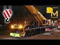 LIEBHERR LTM 1450-8.1 + LTM 1300-6.2 MOBILKRANE KRANEINSATZ KNAACK KRANMONTAGE DREAM MACHINES