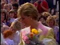 Princess Diana in Inverness July 1990