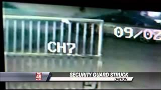 Caught on Camera: Security Guard Gets Struck By Car At Drive Thru