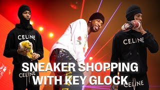 Key Glock Goes Sneaker Shopping in Portland | Key Glock Live Performance