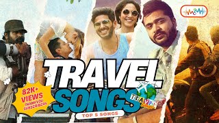 TOP 5 TRAVEL SONGS #travel #travelvlog #travelsongs #vikram #vijaysethupathi #simbu #dulquersalmaan