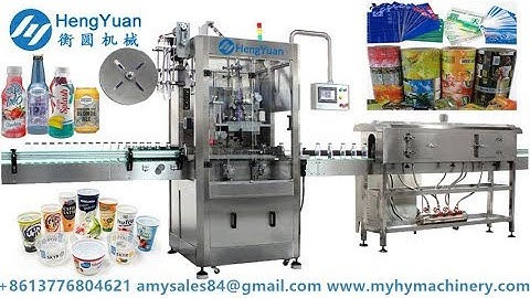 Automatic  Plastic Cup Heat Shrink Sleeve Label Applicator Machine For Yogurt Labeling Equipment