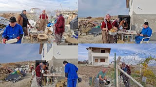 Komşumuza Yardim Fatma Ablamizin Gülleyli̇m Çöreği̇ Yapimi